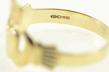 Load image into Gallery viewer, 9K Claddagh Traditional Irish Celtic Loyalty Ring Yellow Gold