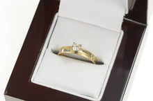 Load image into Gallery viewer, 14K 0.21 Ct Diamond Solitaire 1950&#39;s Engagement Ring Yellow Gold