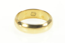 Load image into Gallery viewer, 18K 4.0mm Classic Rounded Baby Child&#39;s Band Ring Yellow Gold