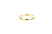 Load image into Gallery viewer, 10K 2.1mm Rounded Classic Simple Wedding Band Ring Yellow Gold