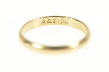 Load image into Gallery viewer, 10K 2.1mm Rounded Classic Simple Wedding Band Ring Yellow Gold