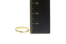 Load image into Gallery viewer, 10K 2.1mm Rounded Classic Simple Wedding Band Ring Yellow Gold