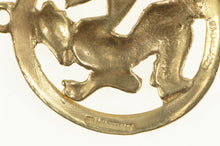 Load image into Gallery viewer, 9K Demeter Harvest Goddess Virgo Astrology Zodiac Charm/Pendant Yellow Gold