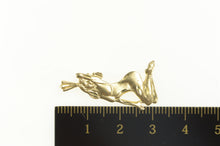Load image into Gallery viewer, 14K Posed Lady Feminine Form Statement Pendant Yellow Gold
