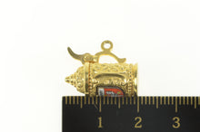 Load image into Gallery viewer, 14K 3D Articulated Enamel German Beer Stein Charm/Pendant Yellow Gold