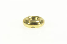 Load image into Gallery viewer, 18K FOPE Peridot Rounded Donut Circle Slide Charm/Pendant Yellow Gold