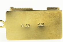 Load image into Gallery viewer, 14K 3D Parthenon Ancient Greek Landmark Charm/Pendant Yellow Gold