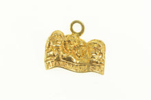Load image into Gallery viewer, 14K Mount Rushmore South Dakota Landmark Charm/Pendant Yellow Gold