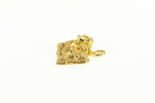Load image into Gallery viewer, 14K Mount Rushmore South Dakota Landmark Charm/Pendant Yellow Gold