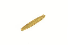 Load image into Gallery viewer, 10K Victorian Ornate Scroll Pattern Oval Bar Pin/Brooch Yellow Gold