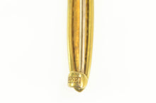 Load image into Gallery viewer, 10K Victorian Ornate Scroll Pattern Oval Bar Pin/Brooch Yellow Gold