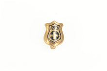 Load image into Gallery viewer, 10K Victorian Kappa Alpha Order Enamel Fraternity Pin/Brooch Yellow Gold