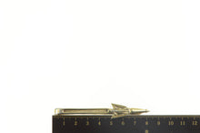 Load image into Gallery viewer, Silver Torpedo Missile Ornate Retro Tie Bar