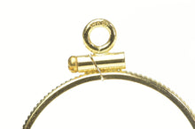 Load image into Gallery viewer, 14K 20 Franc French Gold Coin Bezel Holder Pendant Yellow Gold