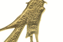 Load image into Gallery viewer, 14K Ancient Egyptian Horus Falcon Hieroglyph Charm/Pendant Yellow Gold