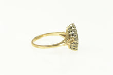 Load image into Gallery viewer, 14K 0.23 Ctw Marquise Diamond Cluster Statement Ring Yellow Gold