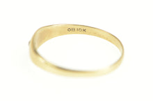 Load image into Gallery viewer, 10K Victorian Sapphire Inset Rounded Statement Ring Yellow Gold