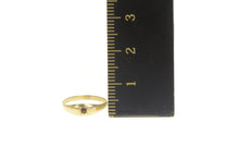 Load image into Gallery viewer, 10K Victorian Sapphire Inset Rounded Statement Ring Yellow Gold