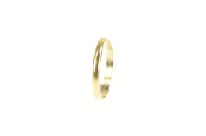 14K 1.7mm Classic Rounded Simple Childs Baby Ring Yellow Gold