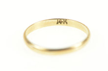 Load image into Gallery viewer, 14K 1.7mm Classic Rounded Simple Childs Baby Ring Yellow Gold