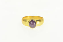 Load image into Gallery viewer, 22K 3.00 Ct Natural Ruby Cabochon Statement Ring Yellow Gold