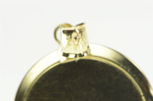 Load image into Gallery viewer, 10K Medusa Halo Shadow Box Greek Mythology Pendant Yellow Gold