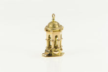 Load image into Gallery viewer, 18K Ornate Turkish Ottoman Drinking Fountain Charm/Pendant Yellow Gold