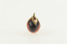 Load image into Gallery viewer, 14K Retro Coral Fruit Vegetable Motif Charm/Pendant Yellow Gold