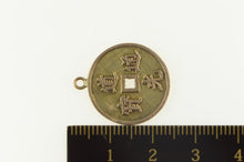 Load image into Gallery viewer, 14K China Qing Dynasty Tribute Coin Fortune Charm/Pendant Yellow Gold
