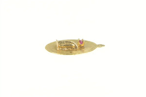 14K Las Vegas Nevada Slot Machine Souvenir Charm/Pendant Yellow Gold
