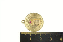 Load image into Gallery viewer, 14K Las Vegas Nevada Slot Machine Souvenir Charm/Pendant Yellow Gold