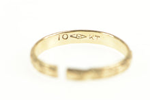 Load image into Gallery viewer, 10K Victorian Heart Patterned Love Baby Child&#39;s Ring Yellow Gold