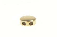 Load image into Gallery viewer, 14K Victorian Round Simple Circle Slide Charm/Pendant Yellow Gold
