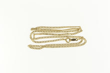 Load image into Gallery viewer, 14K 1.8mm Classic Curb Chain Link Necklace 15&quot; Yellow Gold