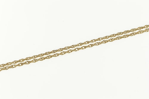 Sterling Silver 1.25mm Rope Chain Rolling Woven Link Necklace 18