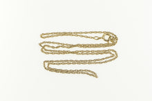 Load image into Gallery viewer, Sterling Silver 1.25mm Rope Chain Rolling Woven Link Necklace 18&quot;