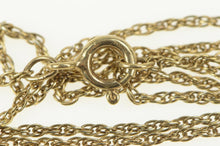 Load image into Gallery viewer, Sterling Silver 1.25mm Rope Chain Rolling Woven Link Necklace 18&quot;