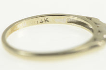 Load image into Gallery viewer, 14K 0.18 Ctw Baguette Diamond Wedding Band Ring White Gold