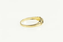 Load image into Gallery viewer, 10K Victorian Ornate Rhinestone Inset Child&#39;s Baby Ring Yellow Gold