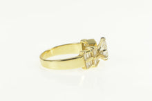 Load image into Gallery viewer, 14K 2.40 Ctw VS Pear Diamond Baguette Engagement Ring Yellow Gold