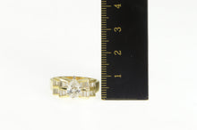 Load image into Gallery viewer, 14K 2.40 Ctw VS Pear Diamond Baguette Engagement Ring Yellow Gold