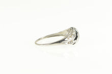 Load image into Gallery viewer, 10K Classic Wavy Diamond Curvy Statement Band Ring White Gold