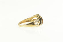 Load image into Gallery viewer, 10K 0.24 Ctw Wavy Classic Diamond Bypass Ring Yellow Gold