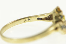 Load image into Gallery viewer, 10K Sapphire Citrine Topaz Ruby Cluster Statement Ring Yellow Gold