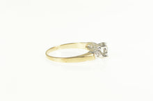 Load image into Gallery viewer, 10K 1940&#39;s Diamond Three Stone Engagement Ring Yellow Gold