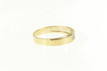 Load image into Gallery viewer, 14K 1940&#39;s Diamond Squared Men&#39;s Wedding Band Ring Yellow Gold