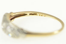 Load image into Gallery viewer, 14K Art Deco Diamond Encrusted Wedding Band Ring Yellow Gold