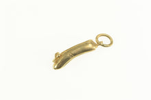Load image into Gallery viewer, 14K 3D Shoe Ballet Slipper Ballerina Dancer Charm/Pendant Yellow Gold