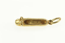 Load image into Gallery viewer, 14K 3D Shoe Ballet Slipper Ballerina Dancer Charm/Pendant Yellow Gold