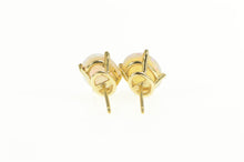 Load image into Gallery viewer, 14K Oval Natural Opal Classic Statement Stud Earrings Yellow Gold
